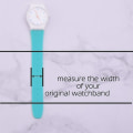 Miniatyrbillede 5 af 5: Vandtæt urrem til Swatch (20mm, sort)