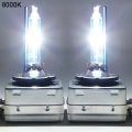Miniatyrbilde 5 av 5: 2 stk D1c D1s D1r 8000k Ice Blue Hid Xenon bilhovedlykter 35w High Low