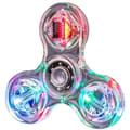 Lysende LED Lys Spinner Håndtopp Spinnere Gløder i Mørket Lys One Size