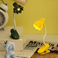 Miniatyrbilde 4 av 5: Skrivebordslampe, 360 graders rotasjon, klips-på-lampe, bærbar leselampe, klemme på skrivebord/bord/køyeseng/skap, hjemmebelysning Black B