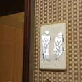 Miniatyrbild 5 av 5: Konst DIY Toalettskylt för Badrum Man Kvinna Toalett WC Skylt Dörrtillbehör Silver Silver
