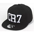 Pikkukuva 1 / 6: Lasten Jalkapallotähti Ronaldo CR7 Kirjonta Lapsen Lippis Hattu Leg Pojat Tytöt Urheilu Snapback Hip-hop Caps Gorras musta black