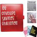 Miniatyrbillede 3 af 8: 100 Kuvert Udfordring Mappe Sort one size