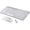Trådløst tastatur og mus til Apple iMac, Windows eller Android (2,4 GHz trådløs)