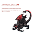 Miniatyrbild 5 av 5: 12 st/set Hur man tränar din drake Actionfigurer Tandlös Ljus Natt Fury Mini Modell Figur Dockor Leksaker för Barn Pojkar Flickor Present Samling