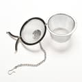 Miniatyrbilde 3 av 5: Praktisk te-kule krydder sil netting infusjonsfilter rustfritt stål sølv 65mm 65mm