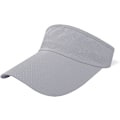 Pikkukuva 1 / 4: Aurinkolippalakki Mesh Quick Dry Visor Hat Hengittävä ja Säädettävä Tennis Visor Hatit Poninhäntä Baseball Cap Grey