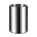 Miniatyrbillede 1 af 5: Askebæger Rund Vindtæt Rustfrit Stål Røgfrit Cigar Askebæger Terrasse Indendørs Silver 1pc