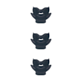 Pikkukuva 4 / 5: 1/2/3/5 sukelluspaineensäädin ja snorkkelisuutin musta 5.1x5cm 3 sarjaa Black 5.1x5cm 3Set