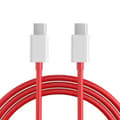 Miniatyrbillede 2 af 2: OnePlus Warp Opladerkabel (Type C - 200 cm - Rød)