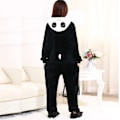 Miniatyrbild 3 av 4: Panda Kigurumi Pyjamas Björndräkter Vuxen En-delad Pyjamas Djur Nattlinne Kvinnor Män Sovkläder Pojke Flickor Cosplay Kostym Panda Onesies M M