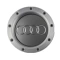 Passar Audi navkapsel, 1-delad silvergrå, ny TT9 h