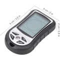 Miniatyrbillede 7 af 7: Håndholdt Altimeter Termometer Elektronisk Navigation GPS Kompas Vejrudsigt Gas 8 i 1 Multifunktionsmåler