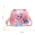 Miniatyrbillede 3 af 5: Frozen 2 Elsa Anna Princess Skuldertaske Håndtaske til børn Pink Pink