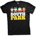 South Park T-shirt til mænd (sort) - Kortærmet til voksne korte ærmer S S