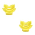 Pikkukuva 2 / 5: 1/2/3/5 sukellusregulaattori ja snorkkeli suukappale keltainen 5.1x5cm 2 sarjaa Yellow 5.1x5cm 2Set