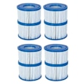 Miniatyrbilde 1 av 5: Lay-Z-Spa filterpatron (VI), kompatibel med alle Lay-Z-Spa boblebadmodeller 4pcs