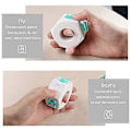 Miniatyrbillede 5 af 5: Fidget Cube Afstressningsring Legetøj til Angstlindring (Lysegrøn)