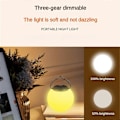 Miniatyrbilde 3 av 5: LED Campinglampe USB Oppladbar Teltlykt Nattlampe Utendørs Fiske Party columnar 2000 mah