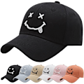 Miniatyrbillede 1 af 4: Baseball Cap til mænd - Quirky Bizarre broderi hatte unisex, Hip Hop Trucker Caps justerbar åndbar sommer solhat