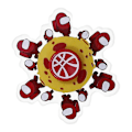 Miniatyrbild 4 av 5: Fidget Spinner Anime Springande Fingertoppsgyro Stressreducerande Fidget Hand Spinner Fokusleksak Sasuke