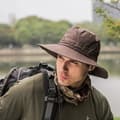 Solhatt Menn Kvinner UV-beskyttelse Sammenleggbar Safarihatt