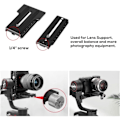 Miniatyrbild 4 av 5: Aluminium L-fäste Vertikal Horisontell Växling Snabbfäste för DJI Ronin RS2 SC2 Zhiyun Weebill-S Gimbal Stabilisator och SLRs