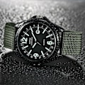 Miniatyrbild 4 av 5: Militär Herrklocka Quartz Svart Urtavla Datum Lyx Sport Armbandsur [LGL] C C