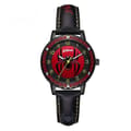 Spiderman Lysende Klokke Vanntett Analog Klokke Barn Bursdagsgave Svart Black