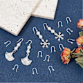 Miniatyrbillede 4 af 5: 1 Æske 200 stk. Plastik Ørehooks Funde Plastik Ørehooks Transparente Franske Ørehooks Hypoallergeniske Franske Øretråde til Smykkefremstilling Tilbehør