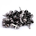 Pikkukuva 2 / 4: 50 kpl Kukkaron kukkaron niitit Nailhead Stud Spike Nahka käsityötarvikkeet (Musta 10mm)