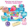 8-delad Mystery Box, Blind Box Maltsocker, Kreativ Långsam-Återfjädring Squishy, Partygåva, 8 Stresslindring B