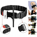 Miniatyrbillede 4 af 4: st Tourniquet Rapid One Hand Application Emergency Outdoor First Aid Kit 10 Pcs