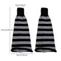 Miniatyrbillede 3 af 10: Benvarmere Y2K Benvarmere SORT SORT Sort Black Black