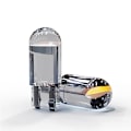 Miniatyrbild 3 av 5: T10 501 LED-bilstrålkastare, felkodfria Canbus COB Xenon W5w-positionsljus white light