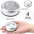 Miniatyrbillede 2 af 5: 4 stk. Touch-aktiverede LED-push-lys, trådløse touch-natlys, batteridrevne tap-touch-lamper, underskabslys