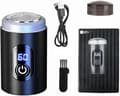 Sopami Mini Elektrisk Barbermaskin, Ny Hurtiglading Digital Display Mini Barbermaskin - Perfekt Helplast All Plastic