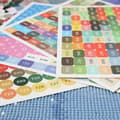 Pikkukuva 1 / 5: Timanttimaalaus 447 DMC-etikettiä St Multicolor 16,5*17,5CM