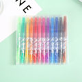 Miniatyrbild 7 av 7: 12 st Multi Easy to Erase Neutral Pen Kreativ Färg Radera Pen Student Temperaturkontroll Radera Pen Varmvatten Pen 12 st Färg 0,7 mm