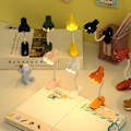 Miniatyrbilde 4 av 5: Skrivebordslampe, 360 graders rotasjon, klips-på-lampe, bærbar leselampe, klemme på skrivebord/bord/køyeseng/skap, hjemmebelysning Black C