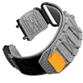 Miniatyrbillede 1 af 4: Rem til Huami Amazfit T-Rex 3 Nylon Urrem med Hurtiglukning - Grå Multicolor Grey