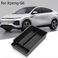 Miniatyrbild 2 av 5: ABS+PVC Central Console Armrest Förvaringsbox för Xpeng G6 Centralbehållare