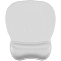 Miniatyrbillede 1 af 6: Ergonomisk musemåtte med håndledsstøtte i memoryskum, komfortabel computermusemåtte til bærbar computer, smertelindrende håndledsstøtte, ren grå Pure Grey