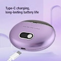 Miniatyrbild 4 av 5: Elektrisk nagelklippare, uppladdningsbar mini nagelklippningsmaskin för barn och vuxna, portabel automatisk nageltrimmer plum