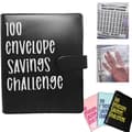 Miniatyrbillede 1 af 8: 100 Kuvert Udfordring Mappe Sort one size