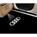 Miniatyrbillede 1 af 5: Egnet til Audi Aodi velkomstlys A4LA5A6L atmosfærelys A7A8LQ3Q5Q7 dørlaserprojektionslys (2-pak) Audi A7