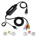 Miniatyrbild 1 av 5: Hdmi till Rca-omvandlare Adapter 1080p Hdmi till Av 3rca Cvbs Komposit Video Audio