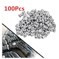 Miniatyrbilde 3 av 5: 100 stk Vinterhjulnagler Bil Dekk Pigger Skrue Snø Pigger Hjul Dekk Snøkjettinger Pigger for Sko ATV Dekk 8X10mm