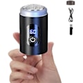 Miniatyrbillede 3 af 4: Sopami Mini Elektrisk Barbermaskine, Ny Hurtig Opladning Digital Display Mini Barbermaskine - Perfekt Aluminiumlegering Aluminium alloy