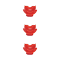Pikkukuva 5 / 5: 1/2/3/5 sukellusregulaattori ja snorkkeli suukappale punainen 5.1x5cm 3 sarjaa Red 5.1x5cm 3Set